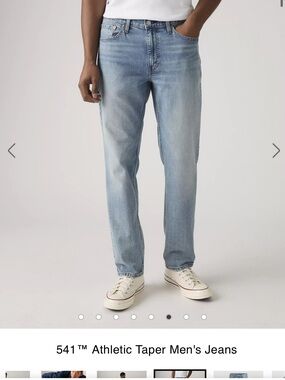 NWT Levi’s 541™ Athletic Taper Men's Jeans - Light Blue 34x32